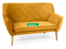 SOFA KIER 2 VELVET CURRY BLUVEL 68 / BUK