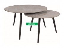 ŁAWA KORA C SZARY FI80 FI60/ CZARNY MAT ZESTAW