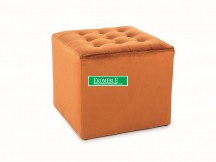 PUF LORI VELVET CYNAMON BLUVEL 4215