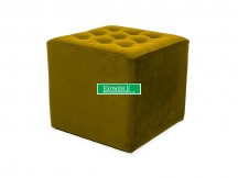 PUF LORI VELVET CURRY BLUVEL 68