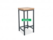 HOKER METRO H-1 OKLEINA NATURALNA DĄB/CZARNY