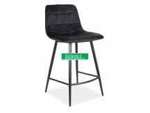 HOKER MILA H-2 VELVET CZARNY STELAŻ/CZARNY BLUVEL 19