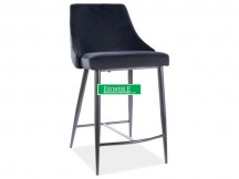 HOKER PIANO B H-2 VELVET CZARNY STELAŻ/CZARNY BLUVEL 19