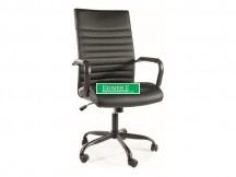 FOTEL OBROTOWY Q306 CZARNY