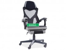 FOTEL OBROTOWY Q-939 CZARNY/SZARY