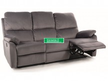 SOFA ROZKŁADANA SPENCER 3 VELVET SZARY BLUVEL 14